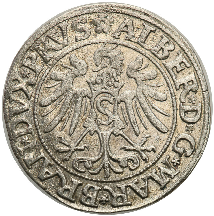 Prusy Książęce. Albrecht Hohenzollern. Grosz 1535, Królewiec